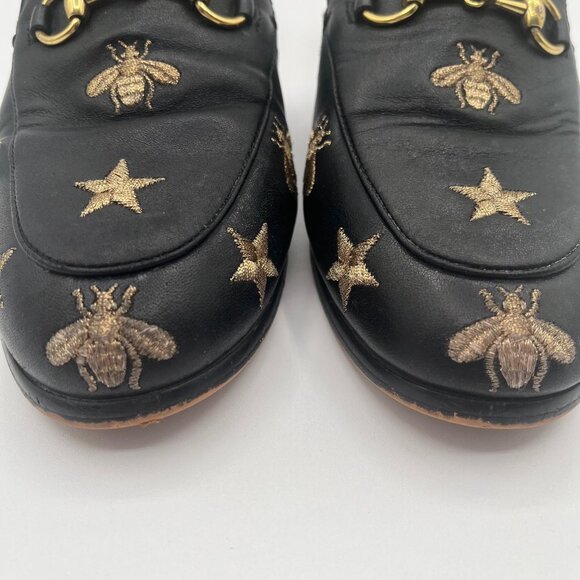 Gucci Princetown Bee Mules Slippers Size EU 36/ US 6 READ - Picture 14 of 16